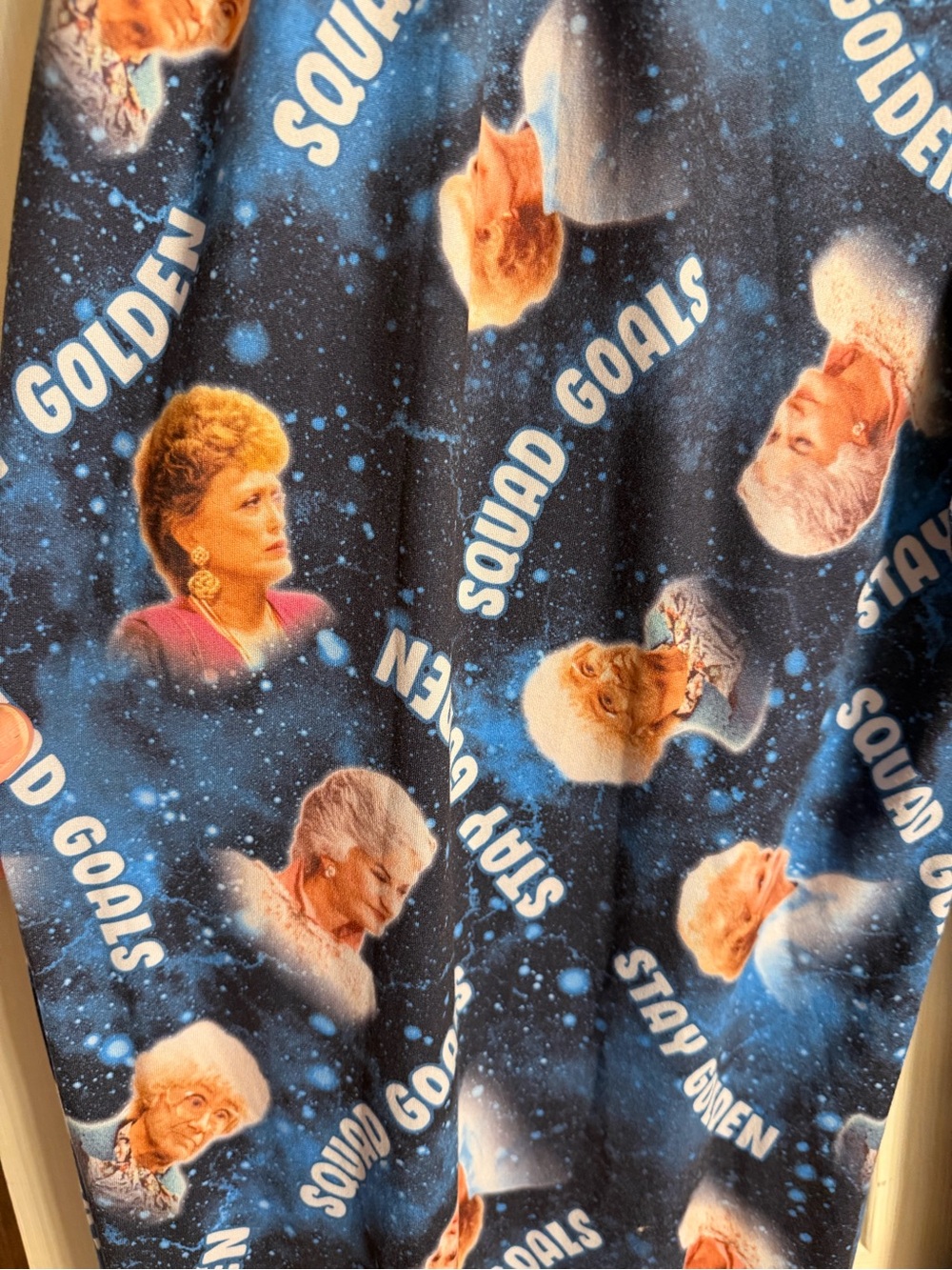 Sleepwear Pajama Pants - Navy Blue Golden Girls pants 2XL “ Stay Golden”